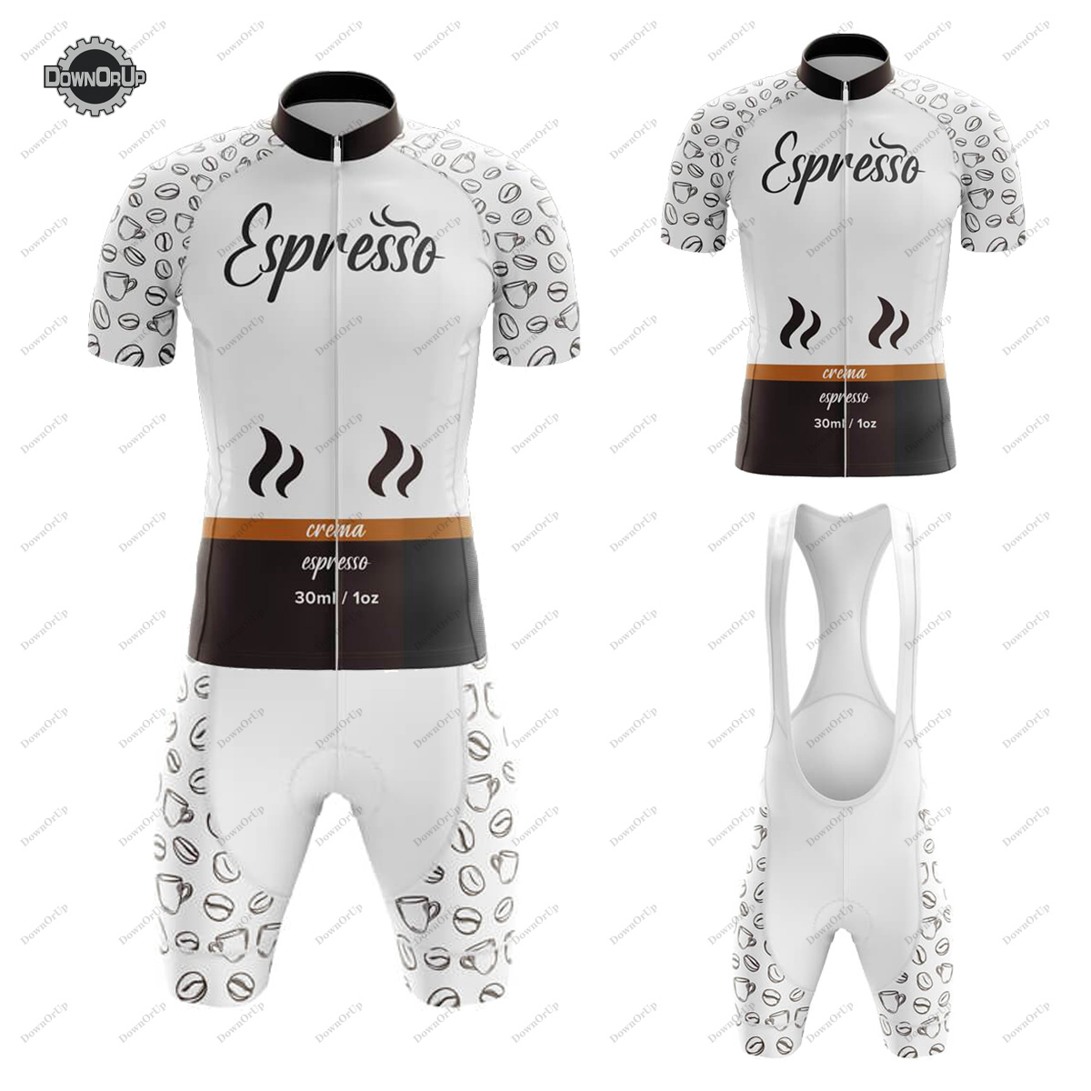Summer Clothing List - Lista de café espresso conjunto de