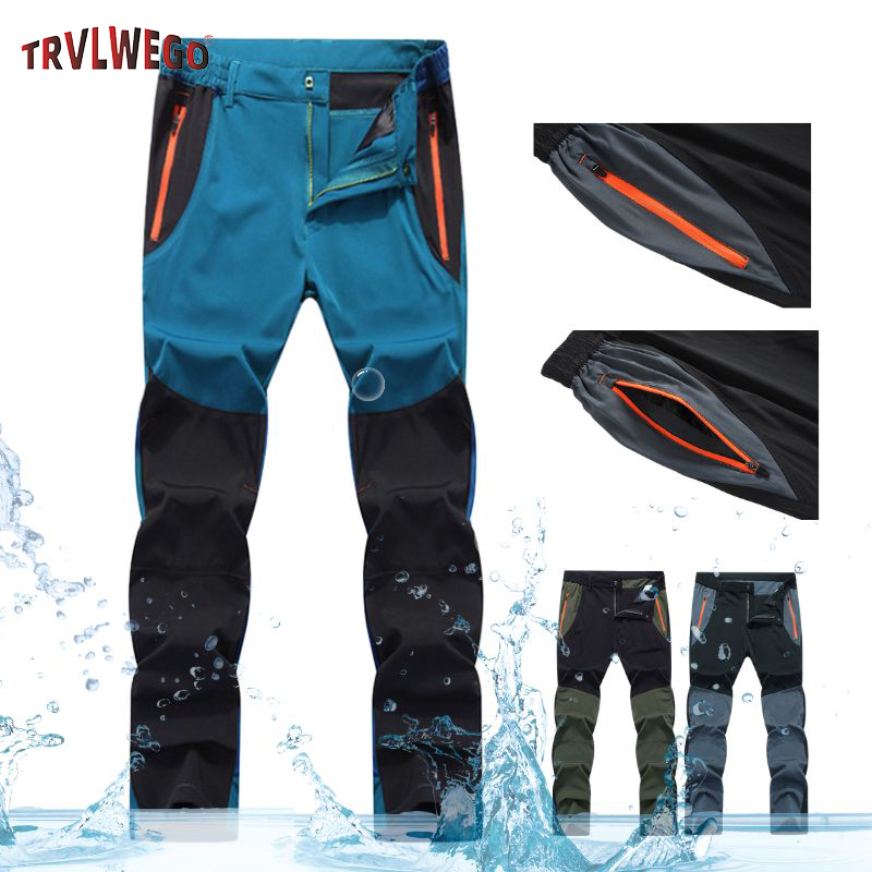 Summer Hiking Clothing - Calças Casuais Masculinas Slim Fit de
