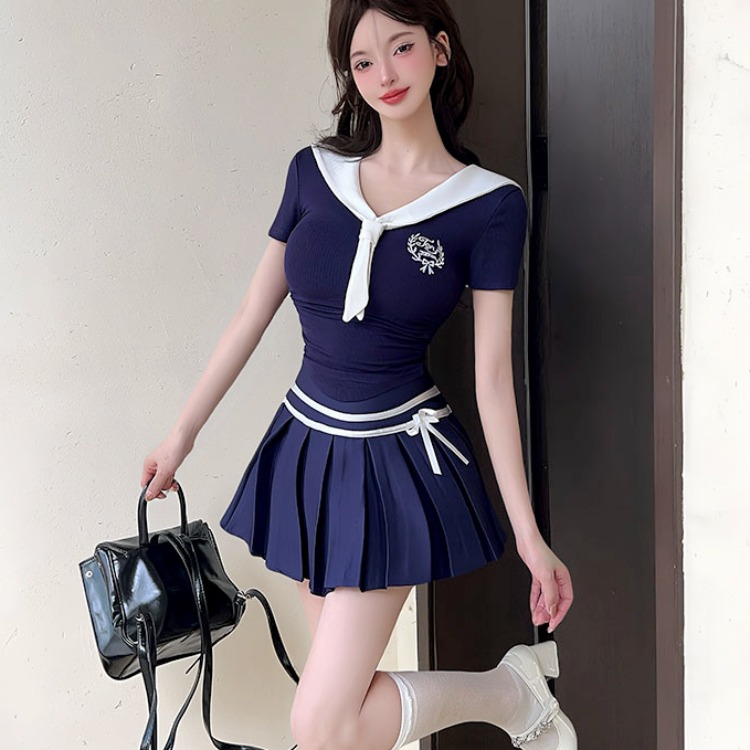 Summer Clothing Old Navy - Conjunto de Uniforme Estilo Marinheiro Adorável
