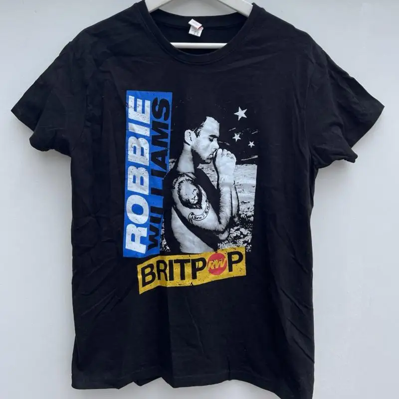 Summer Clothing Uk - Camiseta Robbie Williams Britpop Tour UK