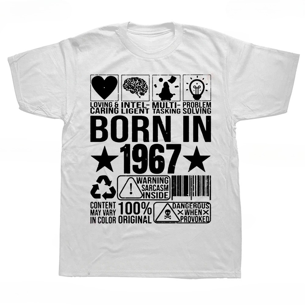Summer Clothing Label - Camisetas Gráficas com Código de Barras