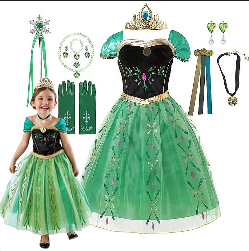 Anna traje para crianças menin - Summer Kids Clothing avaliação e preço
