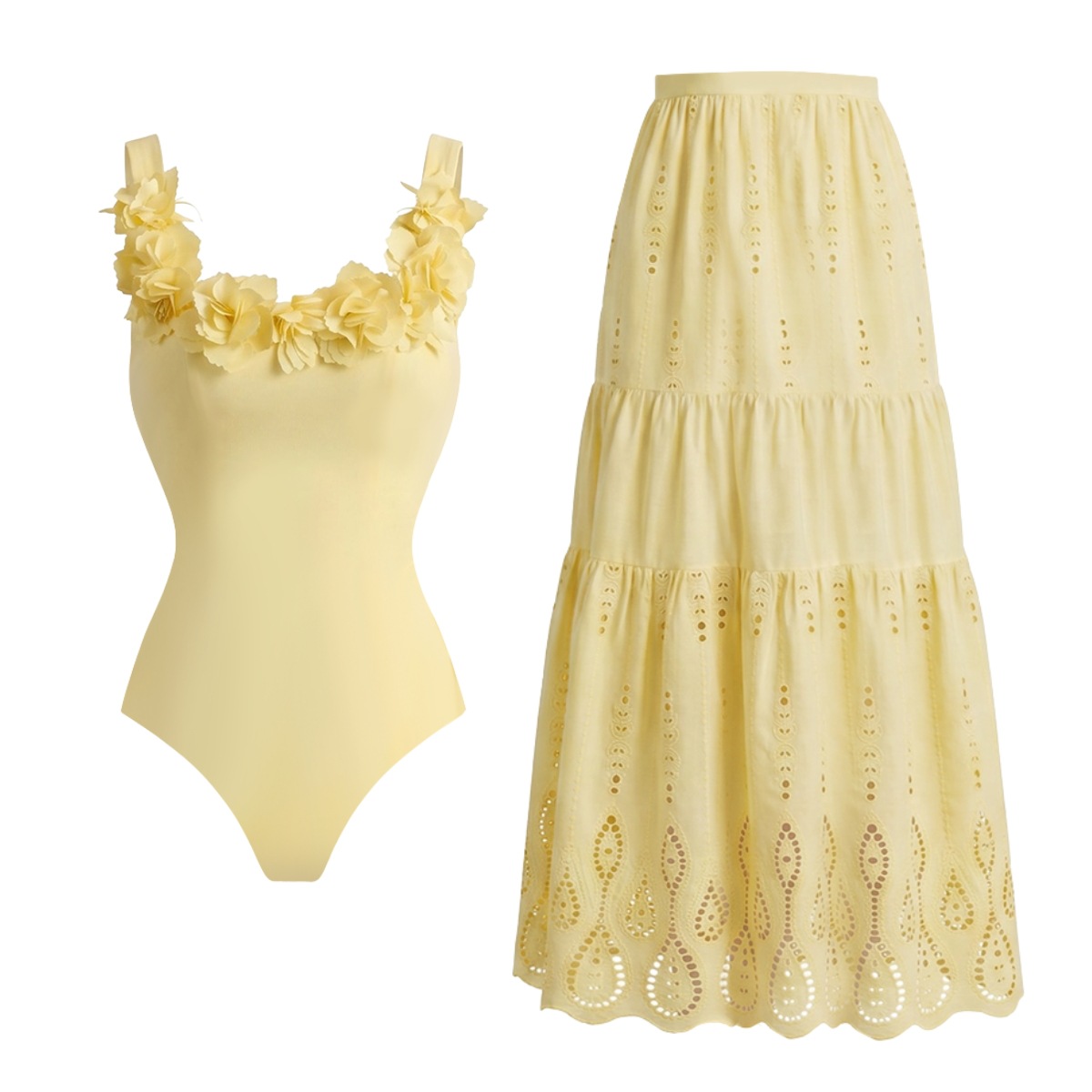 Conjunto de Biquíni de Crochê  - Swim Cover Up Mesh avaliação e preço