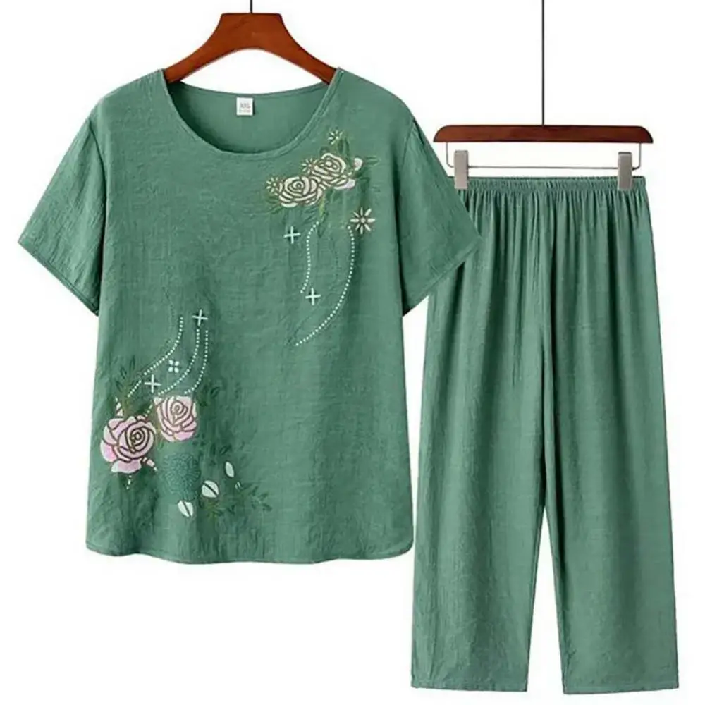 Camiseta de manga curta femini - Summer Clothing Men Linen avaliação e preço