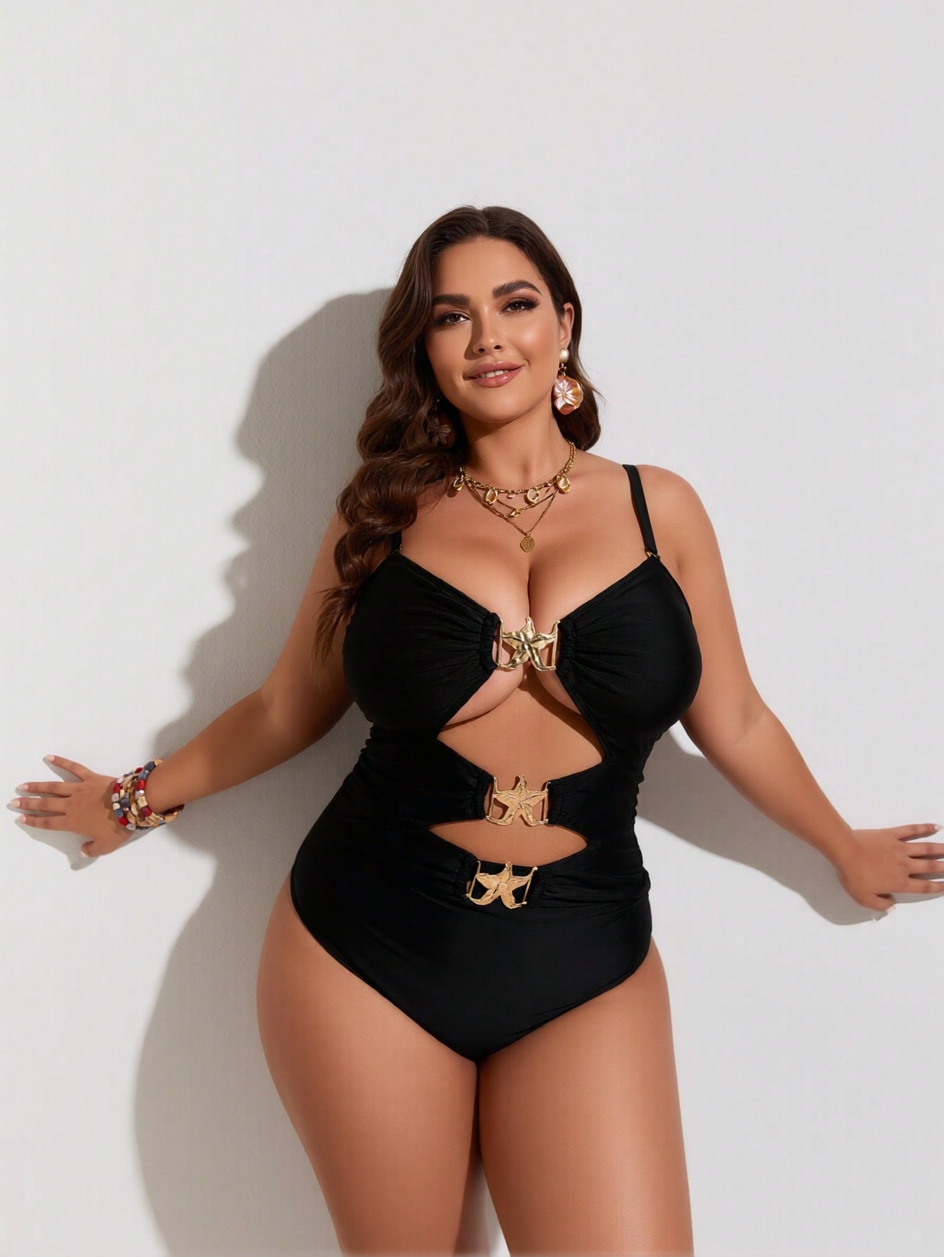 Novo Maiô Feminino Plus Size 2 - Swimsuit One Piece avaliação e preço