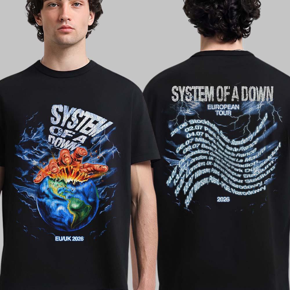 Camiseta Unissex System of A D - Summer Clothing Uk avaliação e preço