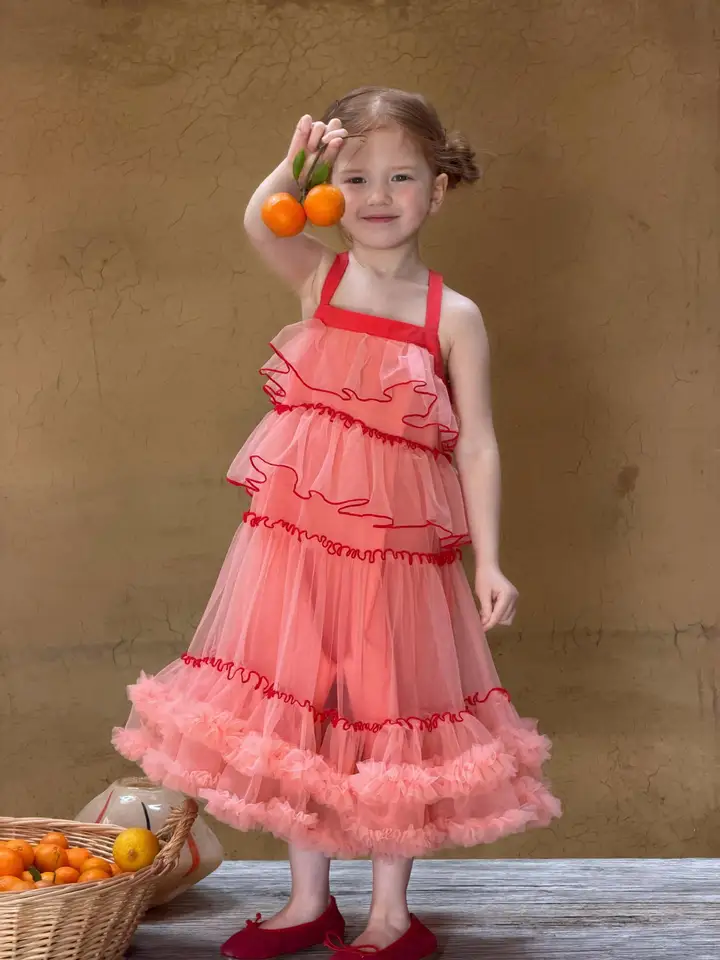 Vestido Infantil Coreano 2026  - Summer Gauze Clothing avaliação e preço