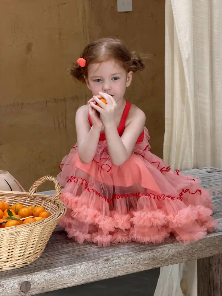 Vestido Infantil Coreano 2026  - Summer Gauze Clothing avaliação e preço