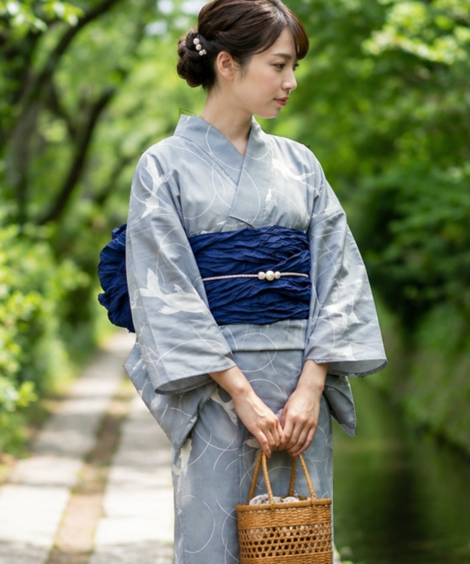 Vestido Tradicional Yukata Kim - Summer Clothing Girl avaliação e preço