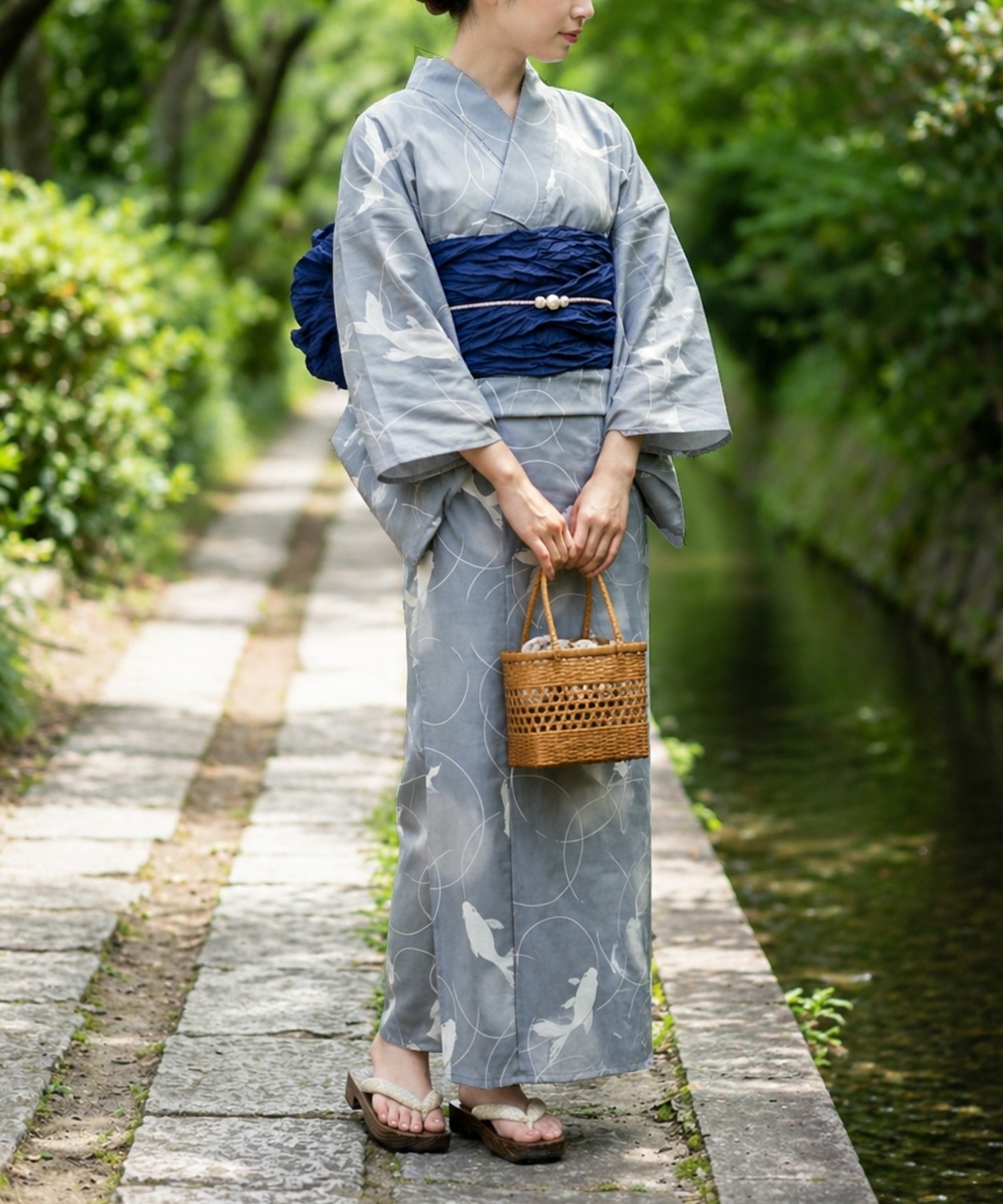 Vestido Tradicional Yukata Kim - Summer Clothing Girl avaliação e preço