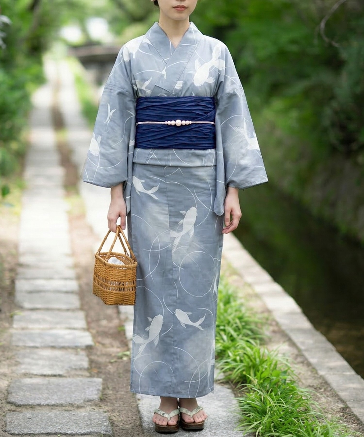 Vestido Tradicional Yukata Kim - Summer Clothing Girl avaliação e preço