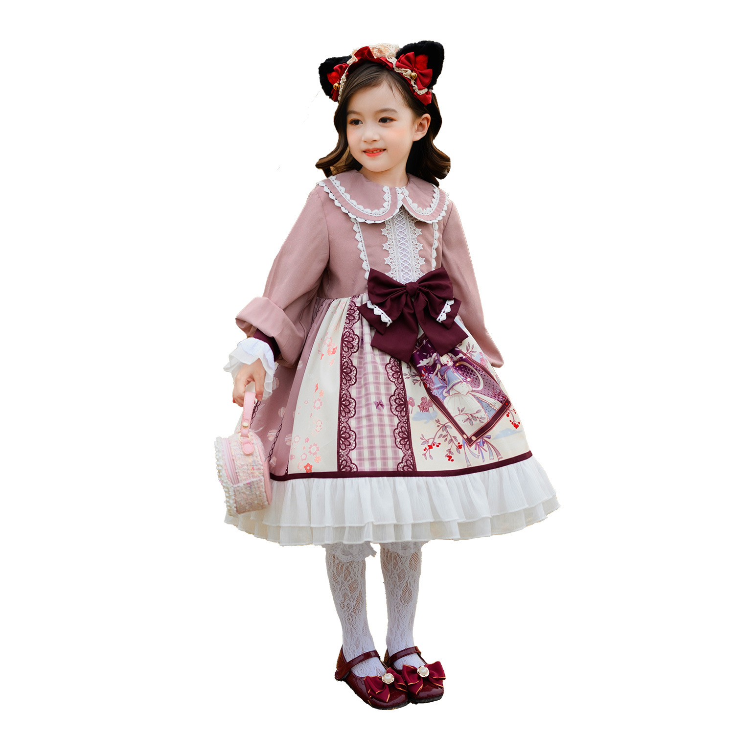 Roupas Lolita para Crianças Ve - Summer Clothing Girl avaliação e preço