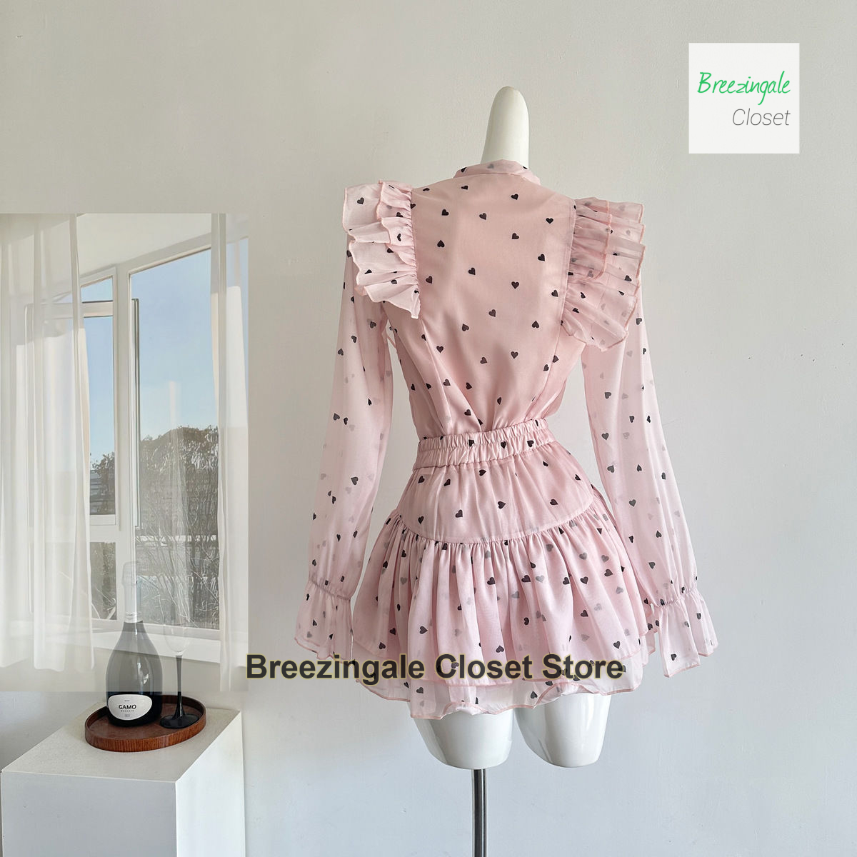 Francês rosa dopamina amor cam - Summer Clothing Girl avaliação e preço