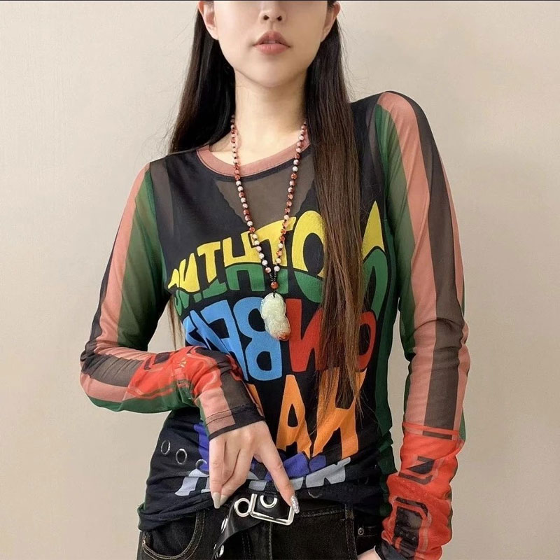 T-shirt feminina com letra cas - Summer Gauze Clothing avaliação e preço