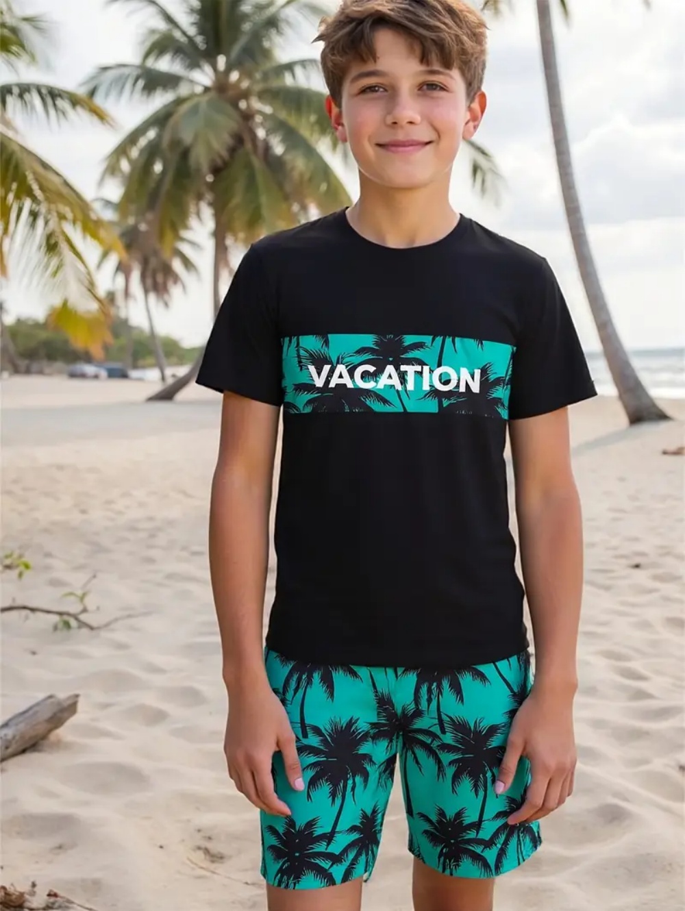 Conjuntos infantis havaianos c - Summer Clothing List avaliação e preço