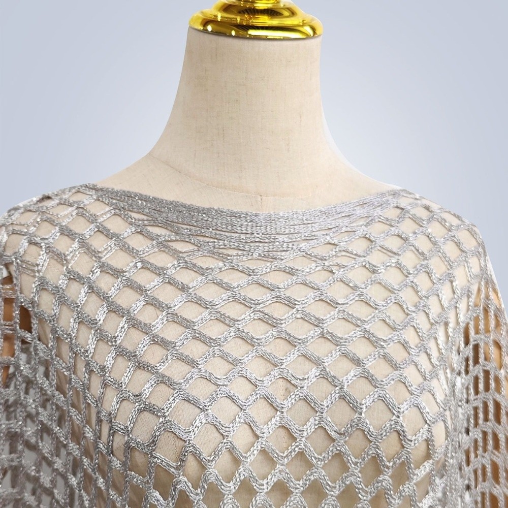 Saída de Praia de Crochê com B - Swim Cover Up Mesh avaliação e preço