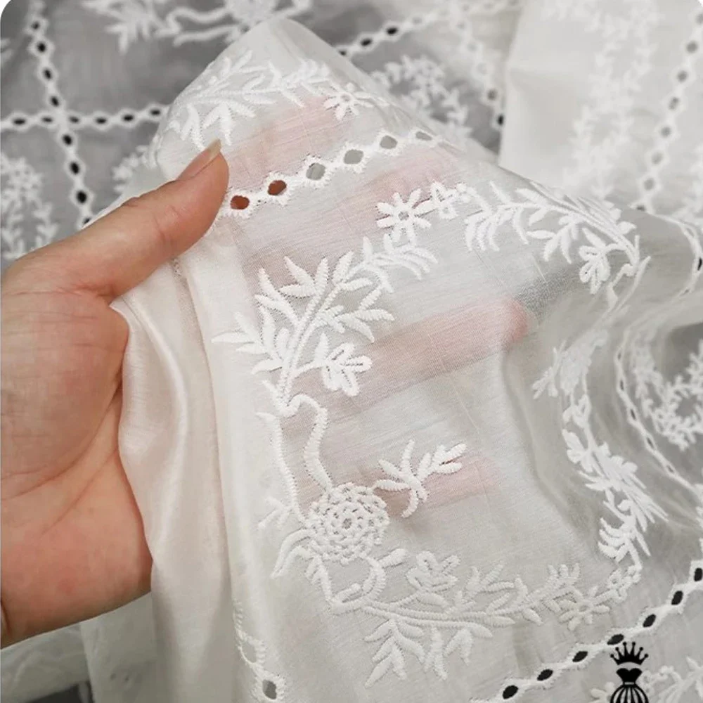 Tecido oco bordado flor, Strap - Summer Gauze Clothing avaliação e preço