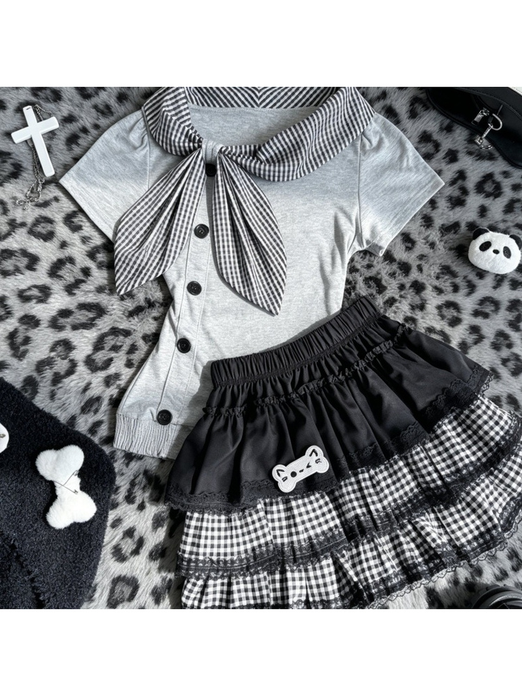 Conjunto de Saia Curta Estilo  - Summer Clothing Old Navy avaliação e preço