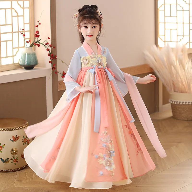 Vestidos Hanfu de Verão para C - Summer Clothing Baby Girl avaliação e preço